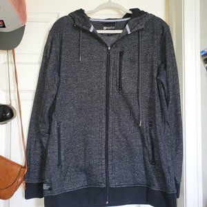 Matix Black Heather Hoodie - Men's Large